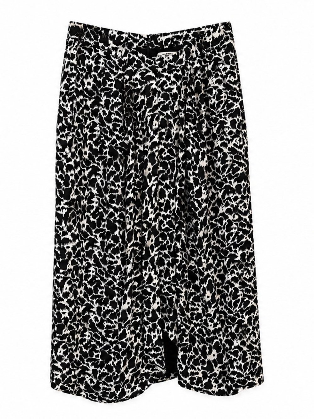 Isabel Marant Etoile black & white print skirt